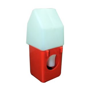 RED PLASTIC DRINKER 1L مشرب بلاستيكى 1لتر