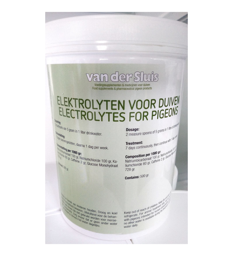Van Der Sluis Electrolytes For Pigeons 500g