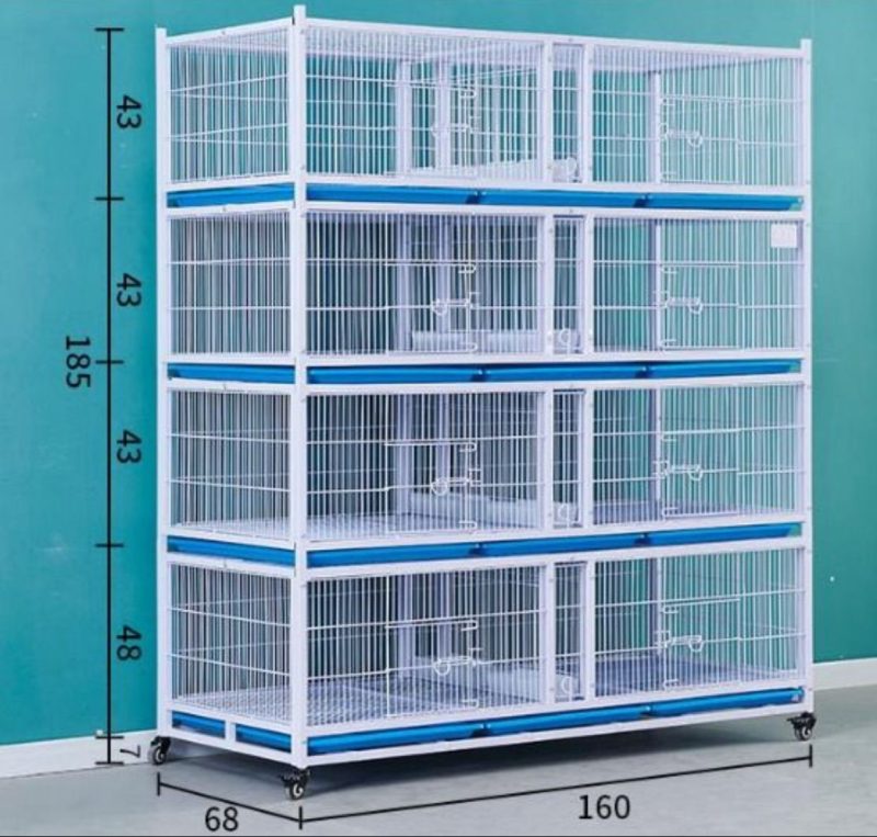 Breeding Cage 8 Pairs  قفص تفريخ 8 خانات